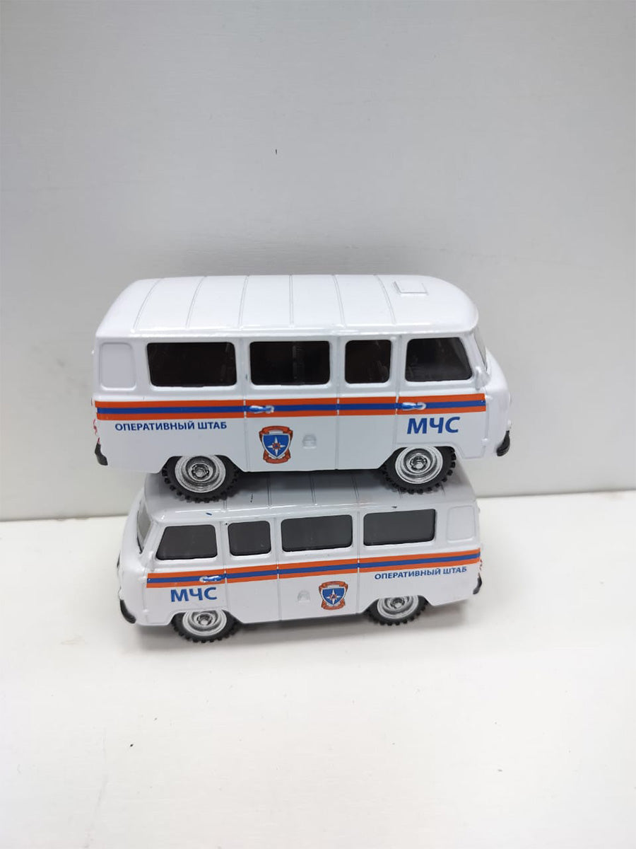 УАЗ 452 Полицейский 1:43 Коллекционная Металлическая Модель